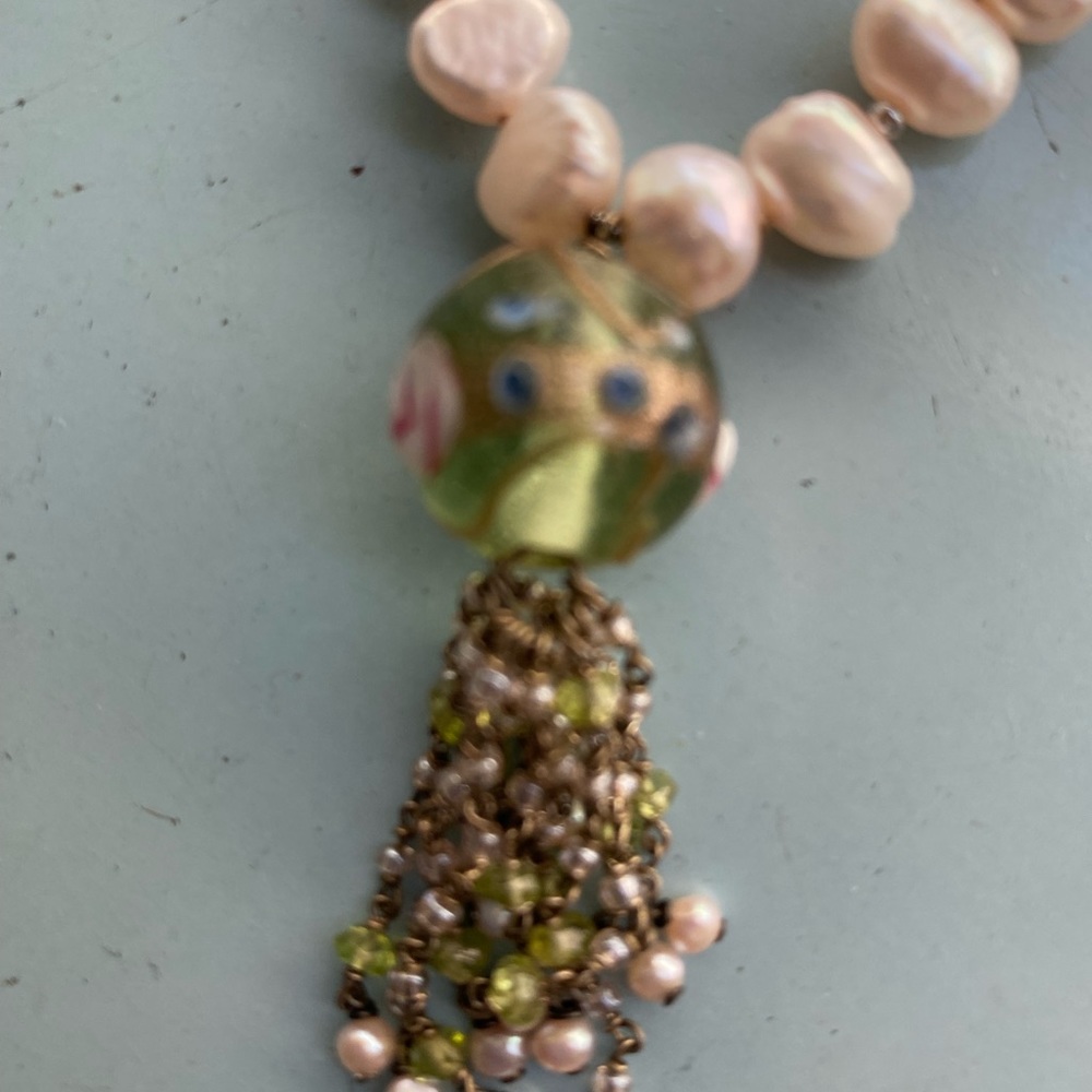 Fresh water pearl necklace